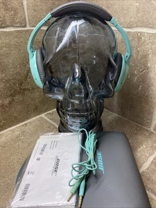 Bose SoundTrue AE2 MINT GREEN Wired Headphones w/Case, RARE! - Picture 1 of 7