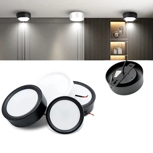 Led Ceiling Downlight Surface Mounted 18W 15W 12W 9W Living Room Lighting Round - Picture 1 of 14
