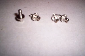 LIONEL PARTS , V Z KW ZW , SET OF4 RIVET ON BINDING POSTS FOR LARGE TRANSFORMERS - Picture 1 of 1