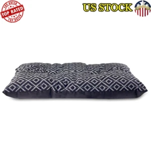 Medium Dog Bed Tufted Pillow Soft Cozy Pet Sofa New Machine Washable 27" x 36" - Picture 1 of 10