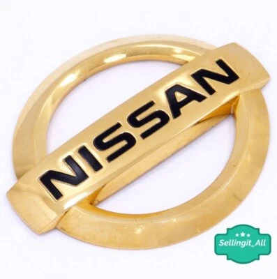 02-06 Nissan Altima золотой багажник эмблема логотип задний 84890-8J000 OEM S SE-R SL значок - Изображение 1 из 2