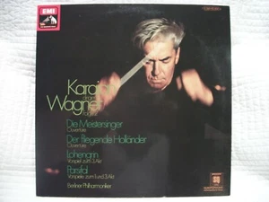 Karajan Dirigier Wagner Folge Vinyl LP Record Quadraphonic 1975 W/Bonus Insert - Imagen 1 de 12