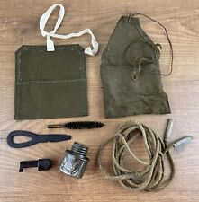 Surplus WW2 Russian and other 7 piece cleaning set Metal Bottle Mosin/K98 Rifle