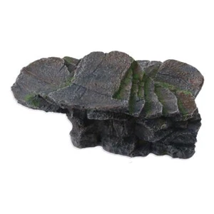 Brazilian Crocodile Turtle Simulation Stone Resin Hideout Terrarium - Picture 1 of 10