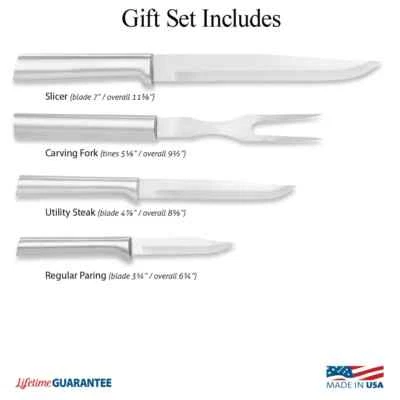 RADA CUTLERY S3C PREPARE THEN CARVE GIFT SET ALUMINUM HANDLE MADE IN USA - Image 1 of 3