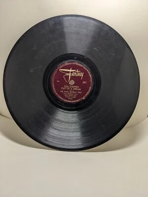 Dave Brubeck You Stepped Out Of A Dream Lullaby In Rhythm 78rpm Fantasy 501 Jazz - Image 1 of 4