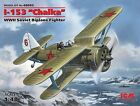 (ICM48095) - ICM 1:48 - I-153 "Chaika" WWII Soviet Biplane Fighter