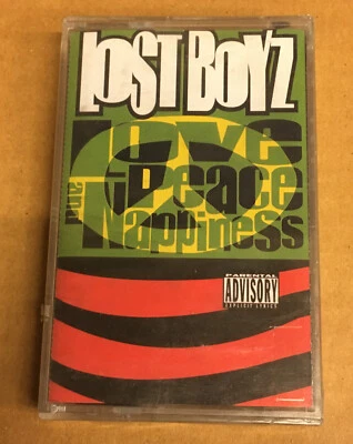 LOST BOYZ - LOVE, PEACE & NAPPINESS (1997) SEALED CASSETTE MADE IN TURKEY Foto 1 de 2