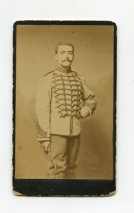 CDV . 1er Régiment Chasseurs à cheval . Soldat Français - Picture 1 of 2