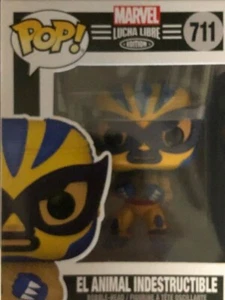 Marvel Lucha Libre Wolverine El Animal Funko Pop! Vinyl Figure #711 - Picture 1 of 4