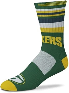 Calze Green Bay Packers calcio verde e oro Rave Deuce Crew - Foto 1 di 1