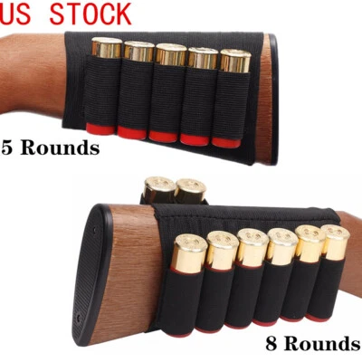 5/8 Redondo 12/20GA Escopeta Culata Munición Bolsa Carcasa Soporte Cartucho Bandolera  Foto 1 de 4