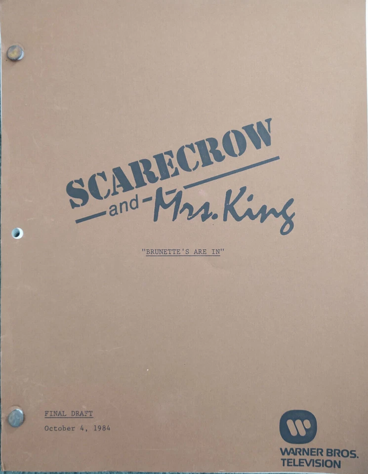 ESPANTAPÁJAROS Y SEÑORA REY SERIE MORENAS ESTÁN EN GUIÓN BRUCE BOXLEITNER (copia) Foto 1 de 1
