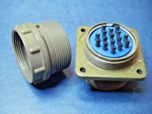 Amphenol MS3100A245S Rundstecker + 97245S Einsatzbaugruppe 16-polige Buchse - Bild 1 von 3