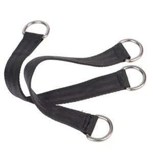 2Pcs 25cm Tree Swing Hanging Straps Fitness Equipment Hook Ring Hanging BeltBYA - Picture 1 of 11