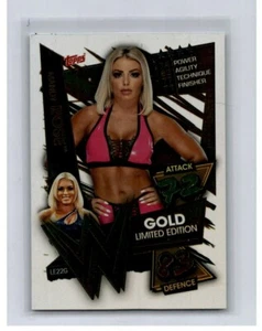 2021 Topps WWE Slam Attax Mandy Rose Gold Limited Edition LE22G - Picture 1 of 1