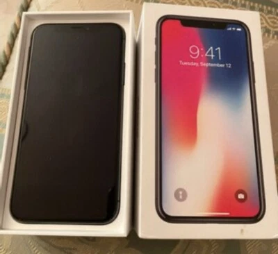 Apple iPhone X - 256GB - Nero Vetro - Immagine 1 di 2