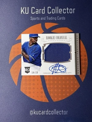 National Treasures RC Colossal Signatures 2014 Yordano Ventura radiocontrol automático/25 Foto 1 de 2