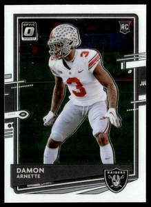 2020 Donruss Optic Damon Arnette Rookie Las Vegas Raiders #106 - Picture 1 of 2