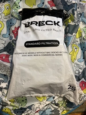 25 Pack Oreck Commercial XL Vacuum Bags  - 2000, 8000, 9000 Commercial Series - Image 1 of 4