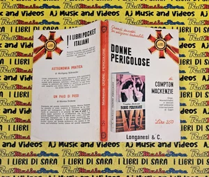 book*libro DONNE PERICOLOSE di COMPTON MACKENZIE Longanesi & C. 91 1967 (L50c) - Foto 1 di 1