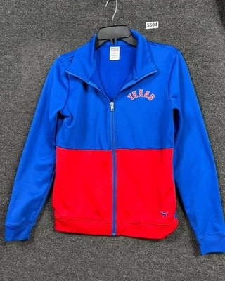 Chaqueta Victoria Secret Rosa 5th Ocean Collab Mujer Talla S Texas Ranger Cremallera Completa Foto 1 de 4