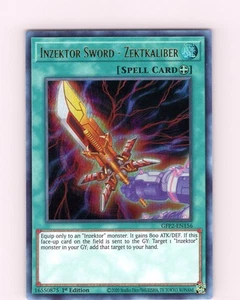 Yu-Gi-Oh TCG Inzektor Sword - Zektakliber GFP2-EN156 1st Edition Ultra Rare NM - Picture 1 of 2