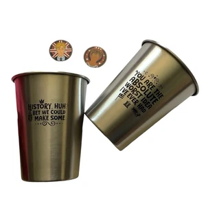 Set rot weiß und königsblau Bookish Goodies Metall Becher Figur Magnete neu - Bild 1 von 3