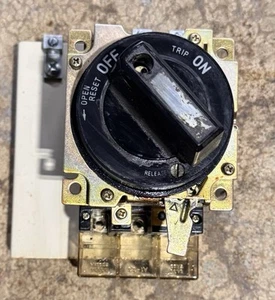 Fuji Electric EA63 Auto Breaker With Rotary Switch 60AMP 3Phase AUTO BREAKER - Picture 1 of 4
