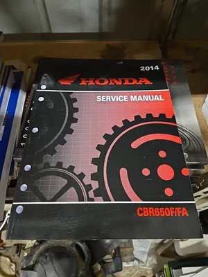 Novo Livro de Reparo OEM Honda Manual de Serviço 2014 CBR650F/FA CBR 650 F FA - Imagem 1 de 4