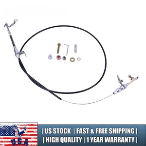 New Black Kickdown Cable Kit For Ford/AOD KD-2AODU - Picture 1 of 11