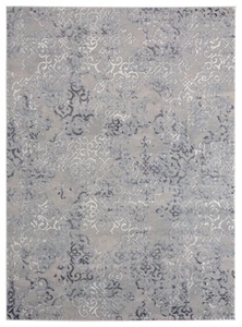 2x3 United Weavers Blue Abstract Shaded Door Mat 2601 10360 - Aprx 1' 11" x 3' - Picture 1 of 2