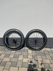 Laufradsatz Carbon Rennrad Aero Laufräder Sram S60 / S80 Triathlon TT  - Bild 1 von 6