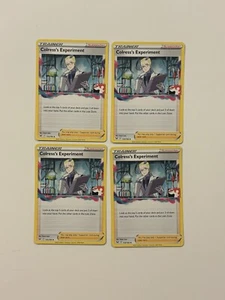 4x Colress's Experiment 155/196 Pokemon Prize Pack Series 3 FAST SHIP playset C - Picture 1 of 2