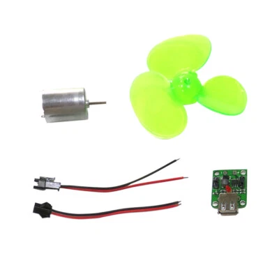 Tragbare DIY Montage Handy Ladegerät Mini Wind Generator Motor - Bild 1 von 4