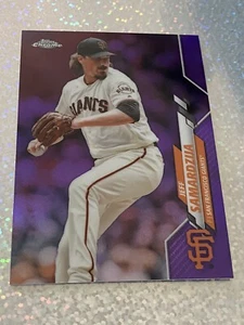 🔥Topps Chrome 2020 Jeff Samardzija Purple Refractor #/299 SSP🔥 - Picture 1 of 2
