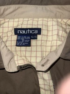 Vintage Nutica Xl TG KHAKI MEN JACKET - Picture 1 of 4