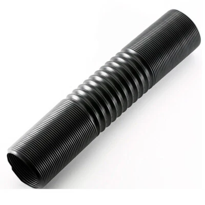 2.5in Cooling Extendable Cold Air Intake Flexible Hose Pipe Tube 63mm Kit Black - Image 1 of 4
