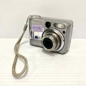 Cámara compacta Sony Cyber-shot DSC-S60 4,1 megapíxeles - sin probar - franqueo gratuito - Imagen 1 de 3