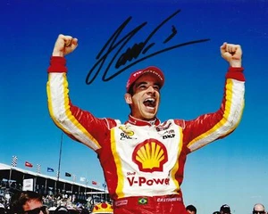 Indy Car Driver Helio Castroneves Signed Photo 8x10 COA - Picture 1 of 1