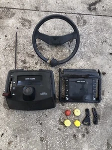 JOHN DEERE STX38 CRUSCOTTO QUADRO STRUMENTI Console Cavo Acceleratore Sterzo - Foto 1 di 2