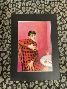 Otto Dix - Vintage Gallery Matted And Mounted Lithograph, Scarce - Picture 1 of 3