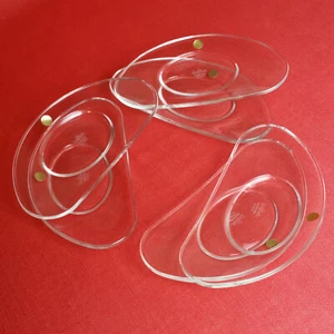 Rosenthal studio-line Free Spirit Klar 6 Beilagenteller 18 cm Bleikristall  - Bild 1 von 2