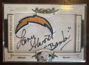 08 DONRUSS SIGNATURE PATCHES LANCE ALWORTH AUTO. PATCH #12/25 SAN DIEGO CHARGERS - Picture 1 of 2