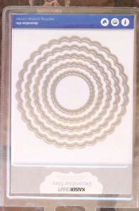 Kaisercraft Nesting Scalloped edge circle die set - Picture 1 of 1