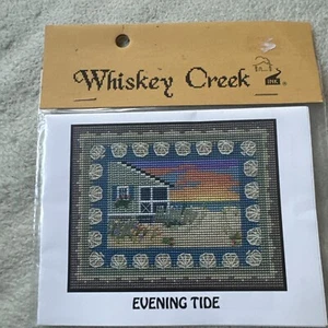 Whiskey Creek Cross Stitch Pattern Evening Tide (Beach at Sunset) - Picture 1 of 2