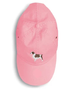 Welsh Springer Spaniel Embroidered Pink Baseball Cap Hat BB3400PK-156 - Picture 1 of 1