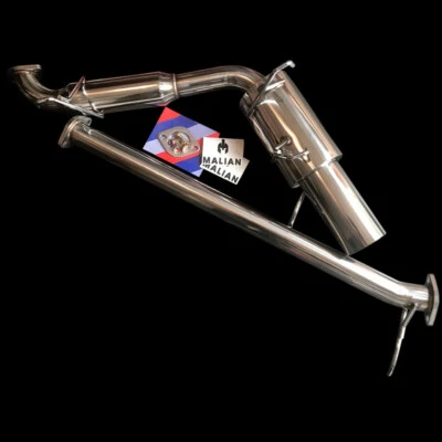 Impianto di scarico Mazda MX5 Mk1 1.6 o 1.8 Catback Performance 4" coda stile JDM