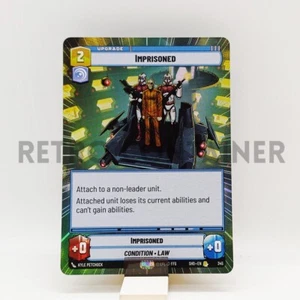 STAR WARS UNLIMITED SHADOWS OF THE GALAXY 345 R Imprisoned Hyperspace Foil - Picture 1 of 1