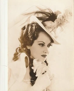 THE SCARLET PIMPERNEL ORIGINAL STUDIO PORTRAIT BEAUTIFUL MERLE OBERON 1934 RARE - Picture 1 of 2